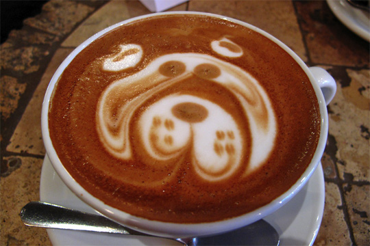 Photo:  Coffee Art 05